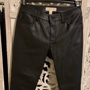 Authentic Michael Kors Leather Pants